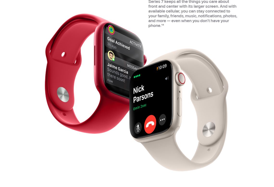 Apple Watch MKN53LL/A S7 45MM GPS